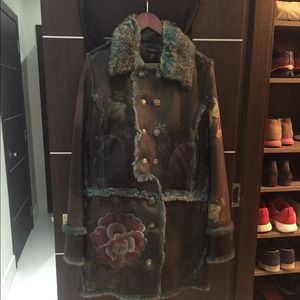 Custo Barcelona coat. Is a beautiful warming coat.