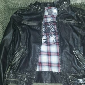 Guess leather jacket