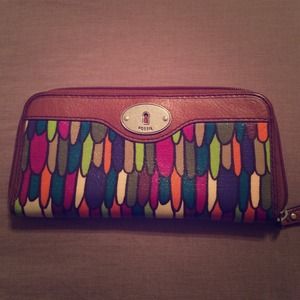 Adorable Fossil Key-per wallet & matching ID case