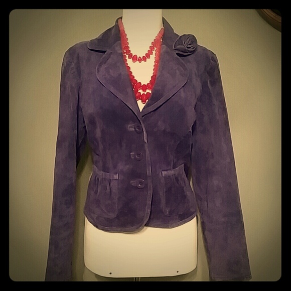 Suede blazer/jacket - Picture 1 of 1