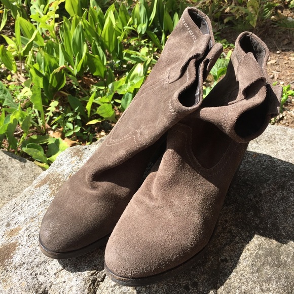 Suede Booties - Picture 3 of 4