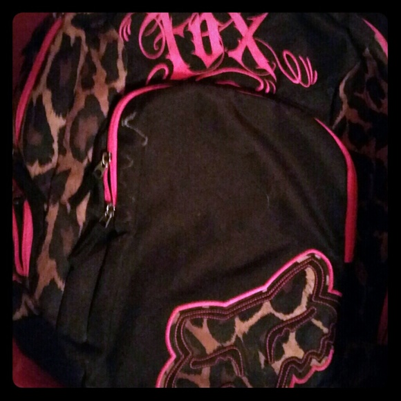 Leopard fox backpack