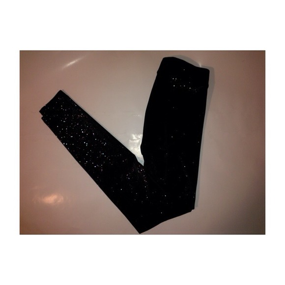 Victoria secret PINK sparkly leggings