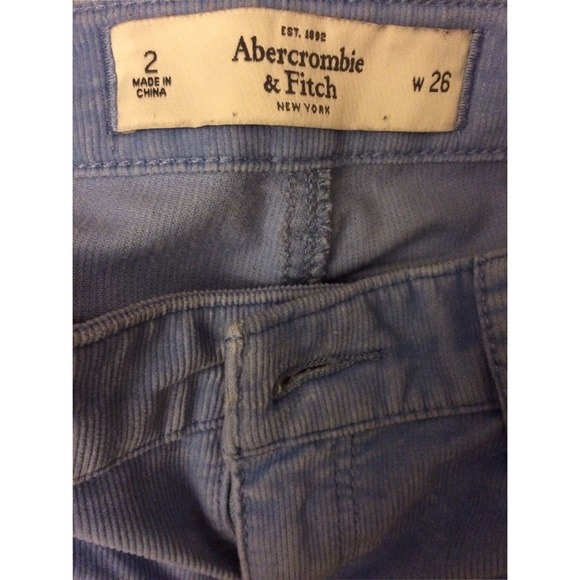 Light blue corduroy pants - Picture 3 of 3