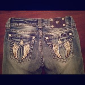 Miss me jeans with wings!