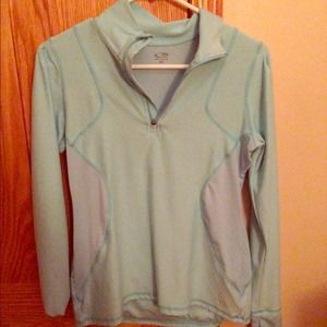 Half zip workout jacket