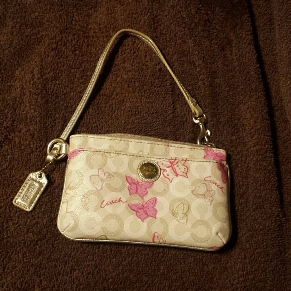 Coach wristlet