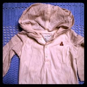 Baby gap boys top with hoodie. 6-12 month