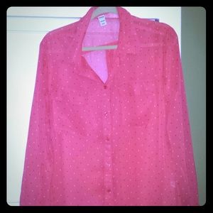 Sheer blouse