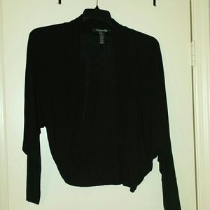 Shrug cardigan Dolman sleeve