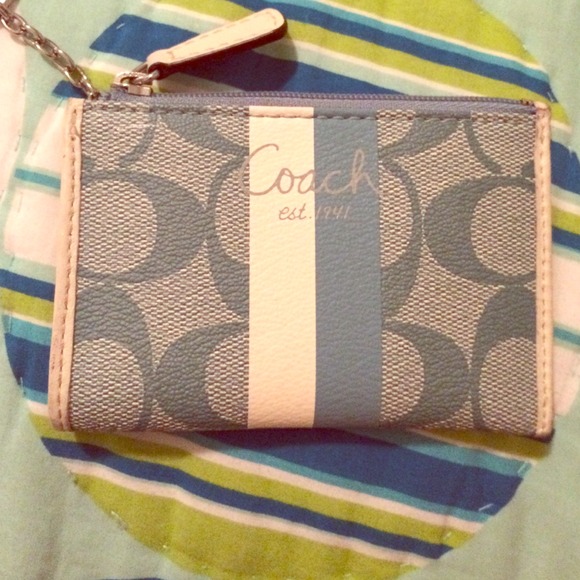 Coach mini wallet
