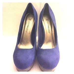 JustFab Suede Pumps JustFab Suede Pumps