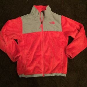 Bright Pink Northface Jacket