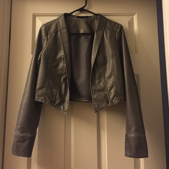 Grey Jacket (non-leather material)