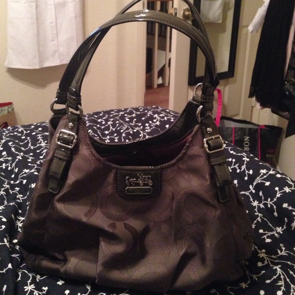 Coach bag and Frenchi sweater