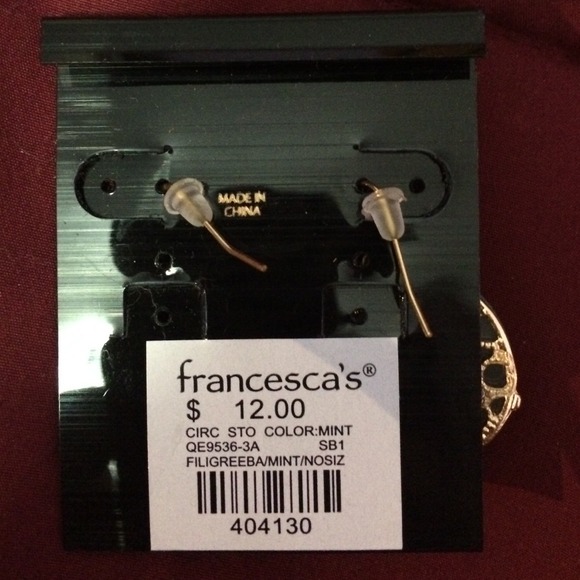 Turquoise Dangly Earrings - Picture 2 of 2