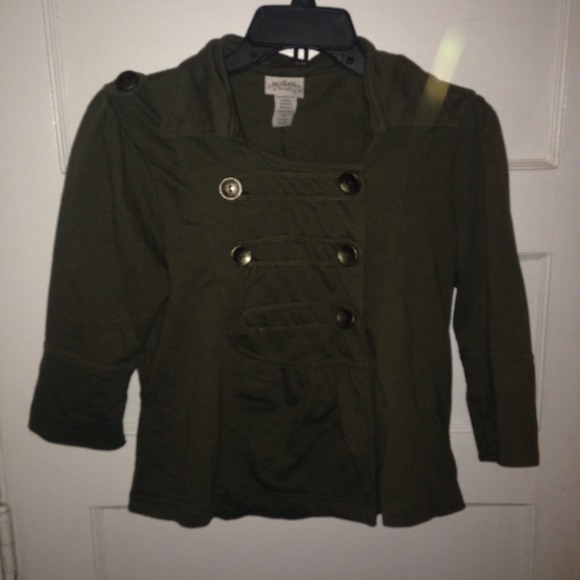 Dark green jacket