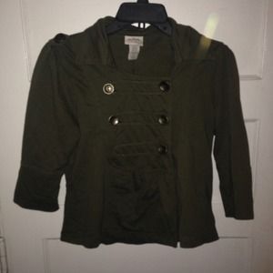 Dark green jacket