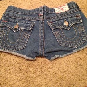 True religion jean shorts