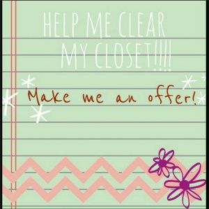 HELP ME CLEAR MY CLOSET :D