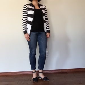 Uniquism Stripe Cardigan