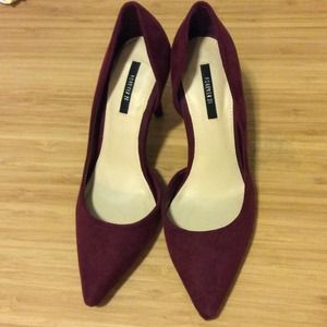 Forever 21 suede pumps