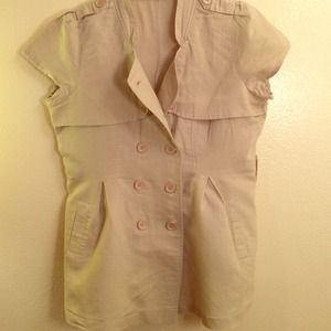 Chic and unique layered button up short sleeve