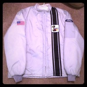 Rare Collectors Ford Cobra Fleece Lined Jacket 🐍