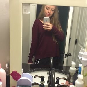 AE Sweater, Nike Shorts, VS Pullover