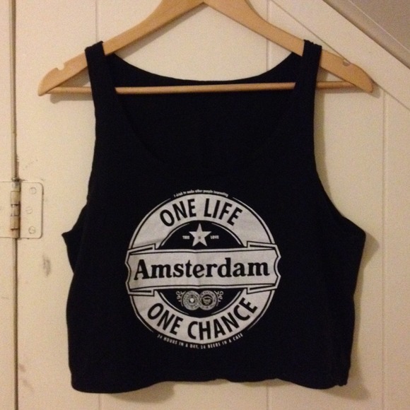 Brandy Melville Amsterdam Muscle Tank