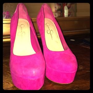 Jessica Simpson high heels