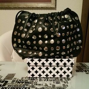 Black studded bag/small
