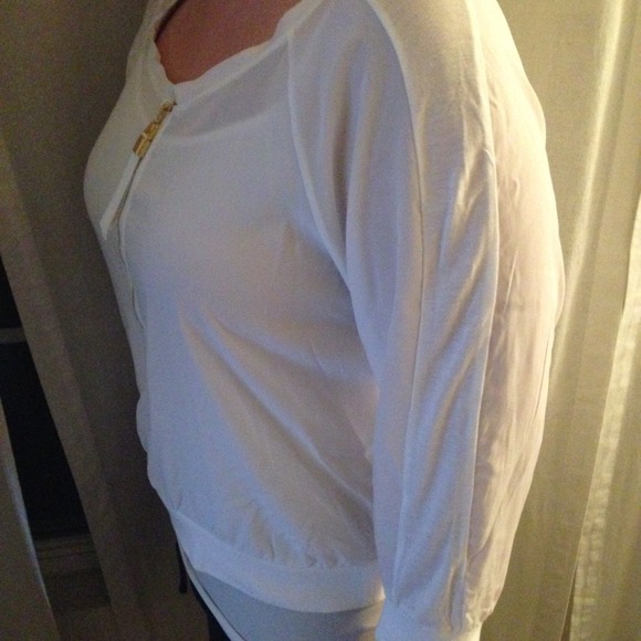 Jennifer Lopez Mixed-Media Top - Women's - Picture 3 of 3