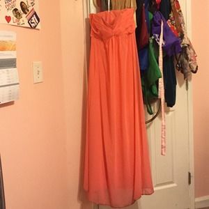 Coral Bridesmaid/Prom Dress