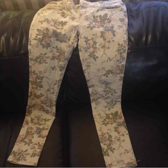 Floral jeans - Picture 1 of 2