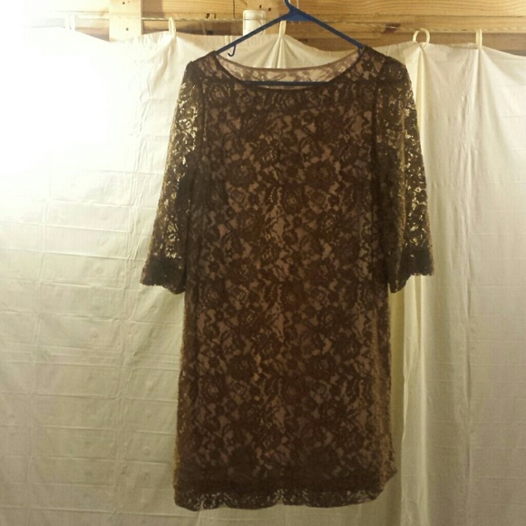 Fossil lace dress