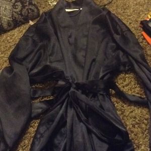 Dark navy blue robe