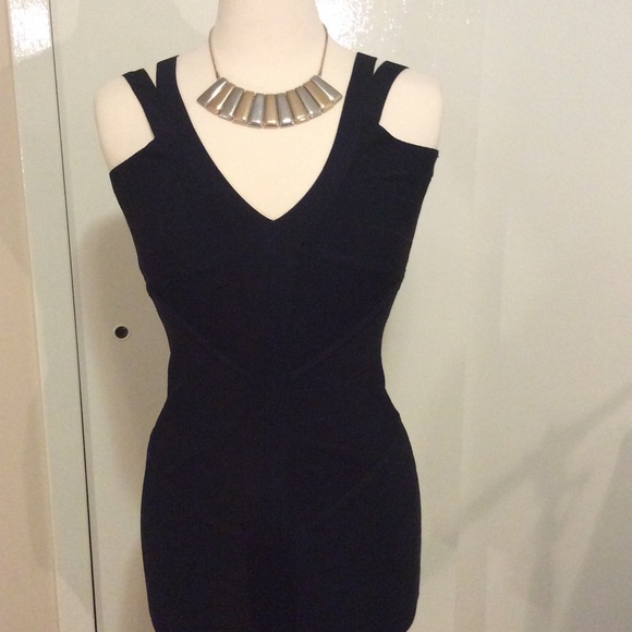 Dresses & Skirts - Black bandage dress
