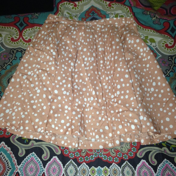Forever 21 polka dotted skirt