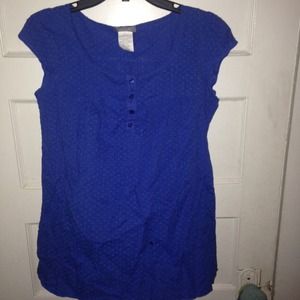 Blue Delia's shirt