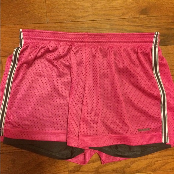 Reebok running shorts with built in spandex