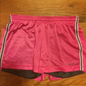 Reebok running shorts with built in spandex