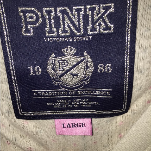 Victoria's Secret PINK PJ Shirt - Picture 3 of 4