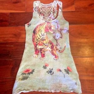 Sexy tiger dress reserved for