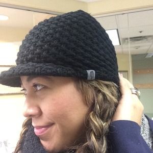 Authentic North Face black hat