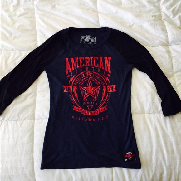 American Fighter 3/4 tee