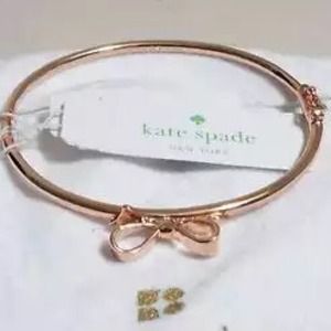 Kate Spade Rose Gold Bow Bracelet