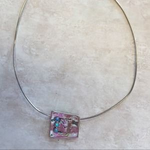 Silpada Choker with opal stones