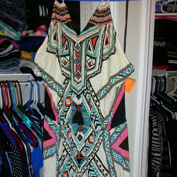 Aztec Maxi Dress