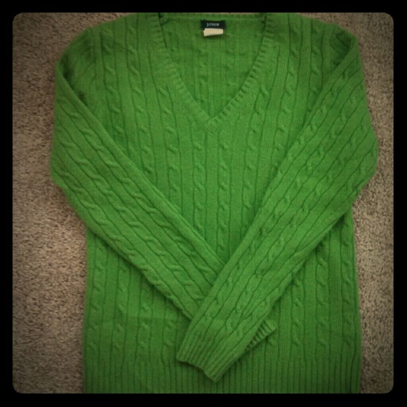J. Crew cable knit sweater